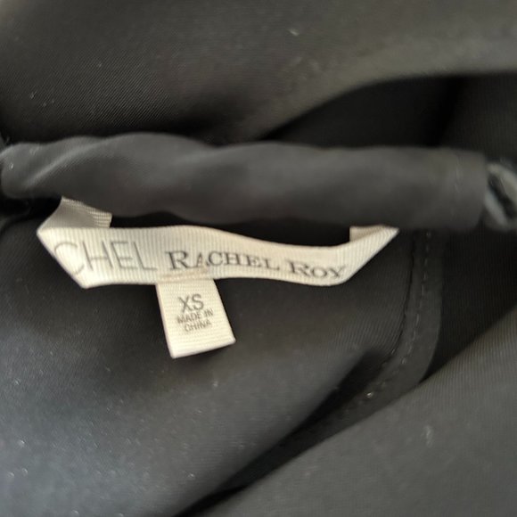 RACHEL - RACHEL ROY - Black Halter Dress - Size XS - Picture 4 of 6